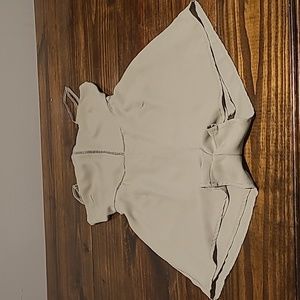 Adorable olive green romper